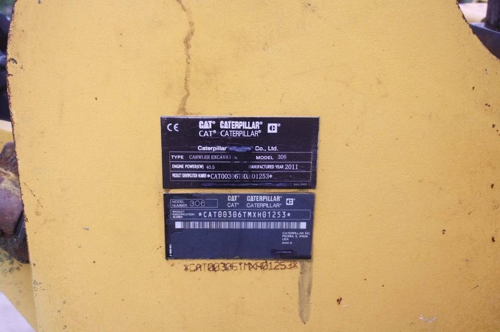 Kettenbagger typu Caterpillar 306, Gebrauchtmaschine v Antwerpen (Obrázok 9)