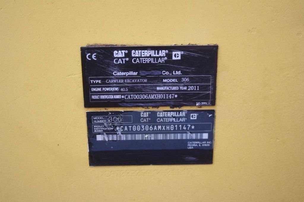 Kettenbagger типа Caterpillar 306, Gebrauchtmaschine в Antwerpen (Фотография 9)