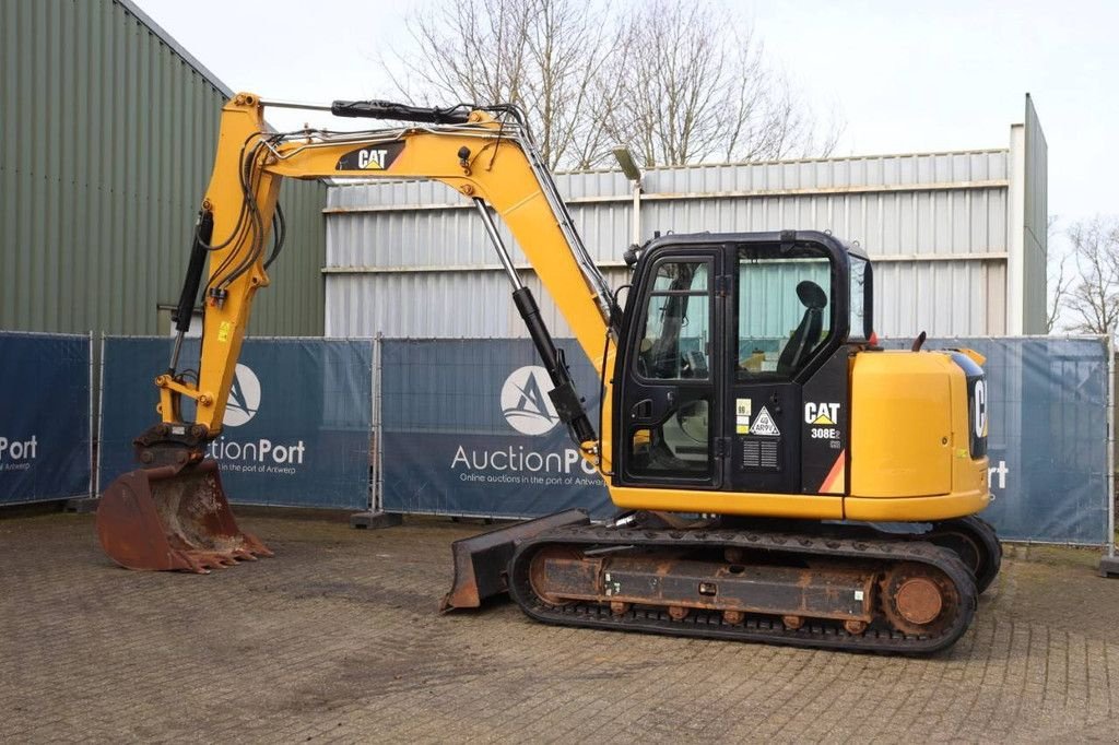 Kettenbagger типа Caterpillar 308E2 CR, Gebrauchtmaschine в Antwerpen (Фотография 3)