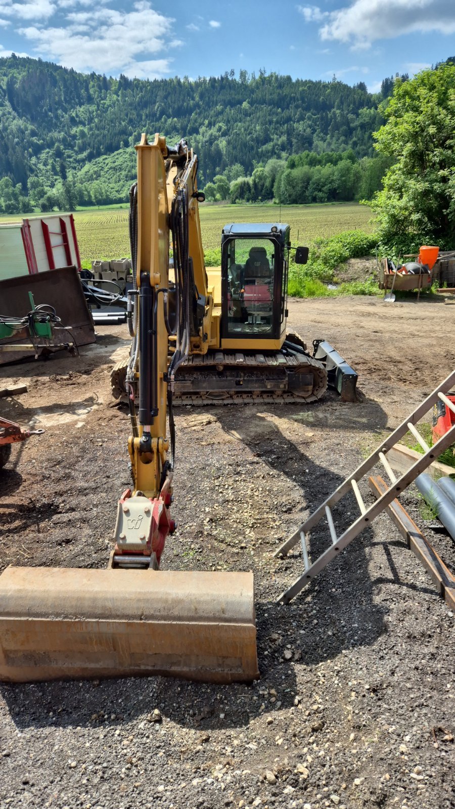 Kettenbagger tip Caterpillar 309 CR High flow, Neumaschine in Liebenfels (Poză 2)