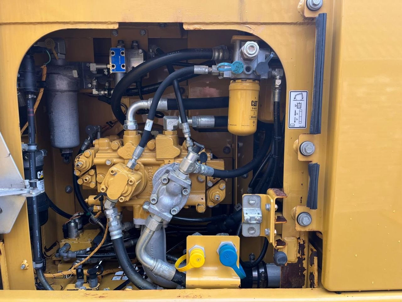 Kettenbagger typu Caterpillar 316 EL, Gebrauchtmaschine v Nijelamer (Obrázek 3)