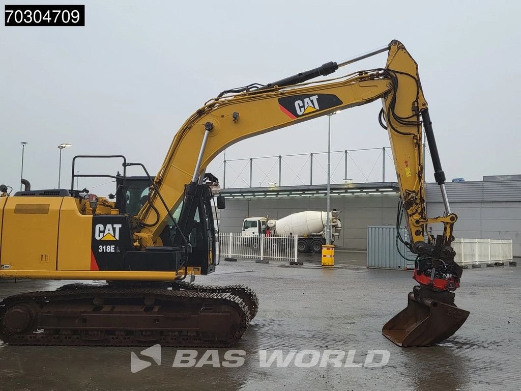 Kettenbagger типа Caterpillar 318 E L, Gebrauchtmaschine в Veghel (Фотография 11)