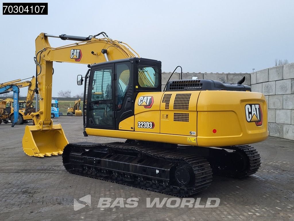 Kettenbagger del tipo Caterpillar 323 D3, Neumaschine en Veghel (Imagen 3)