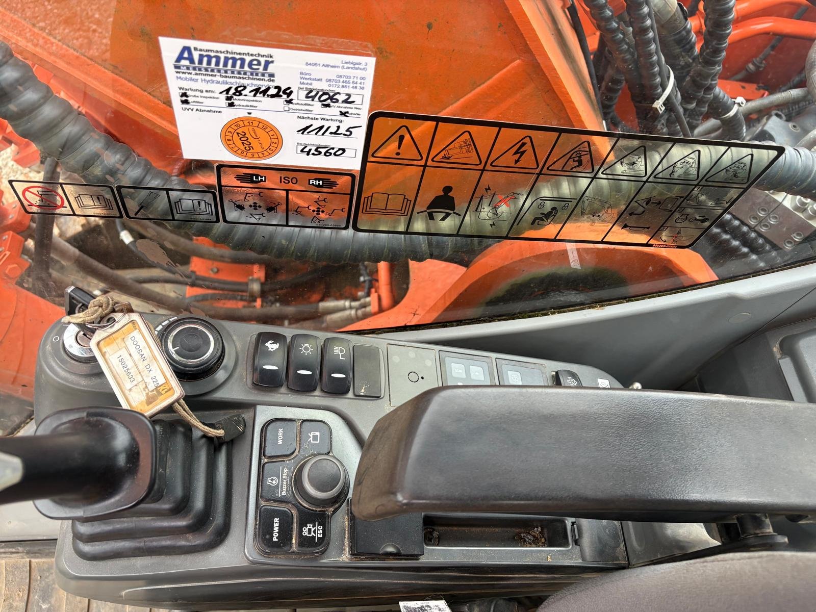 Kettenbagger типа Doosan 225 LC, Gebrauchtmaschine в Altheim (Фотография 10)