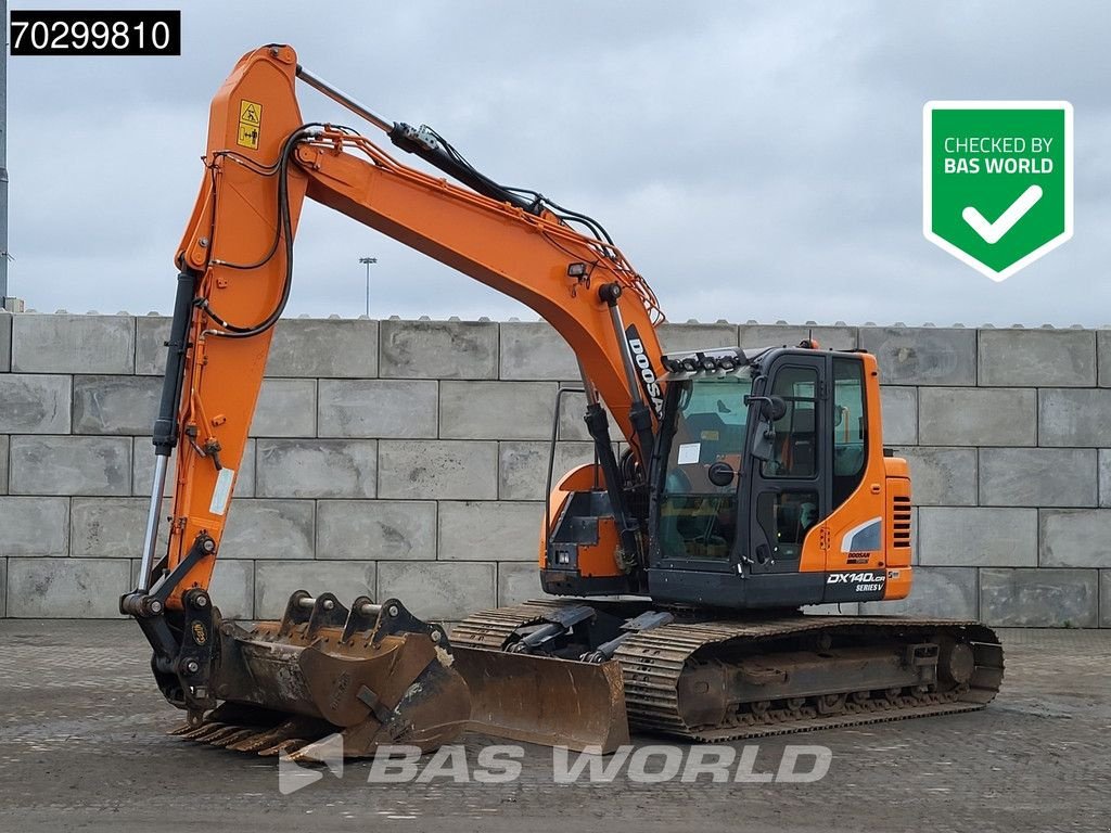 Kettenbagger a típus Doosan DX140 LCR-5 BLADE - 3 BUCKETS, Gebrauchtmaschine ekkor: Veghel (Kép 1)