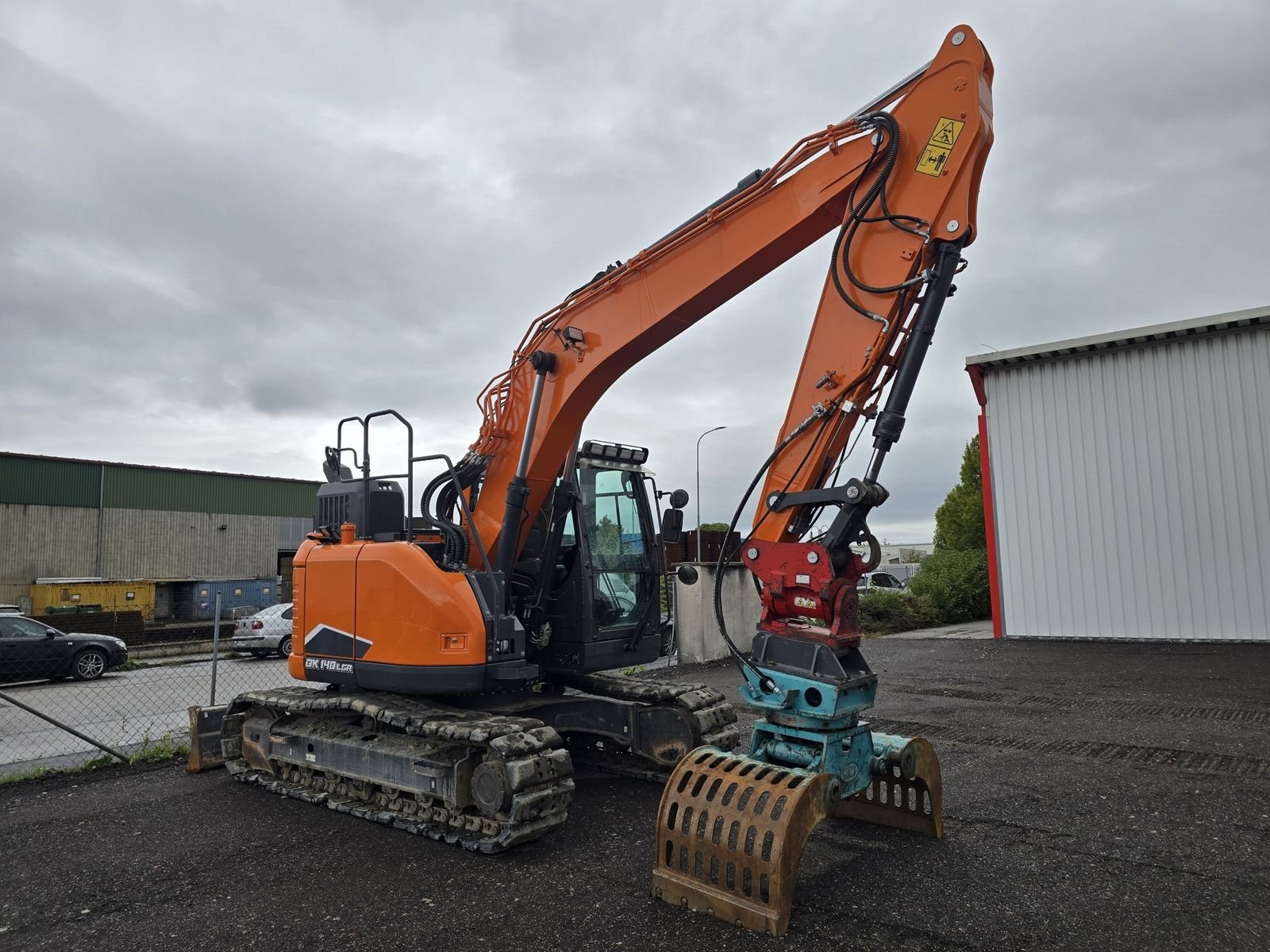 Kettenbagger типа Doosan DX140LCR, Gebrauchtmaschine в Gabersdorf (Фотография 2)