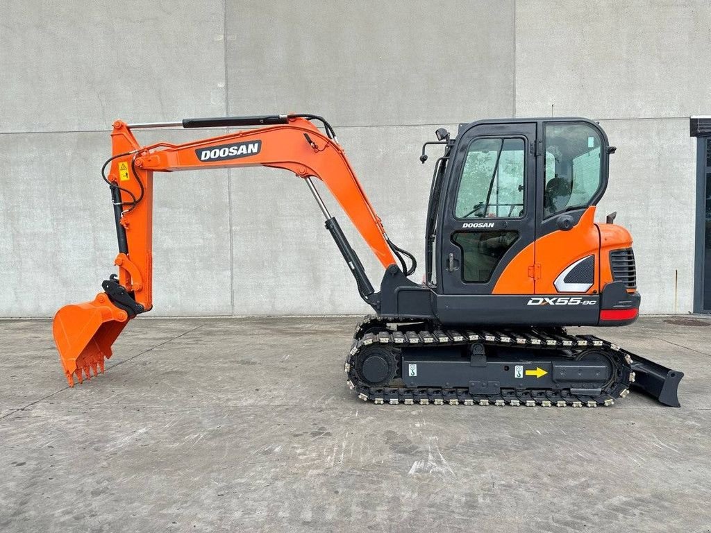 Kettenbagger Türe ait Doosan DX55-9CN, Gebrauchtmaschine içinde Antwerpen (resim 8)
