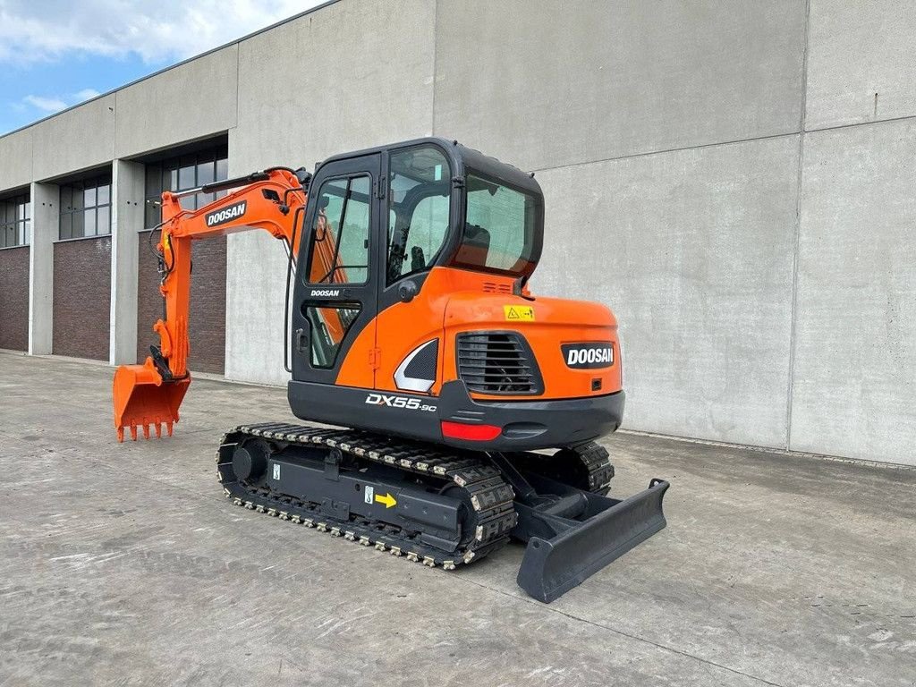 Kettenbagger Türe ait Doosan DX55-9CN, Gebrauchtmaschine içinde Antwerpen (resim 7)