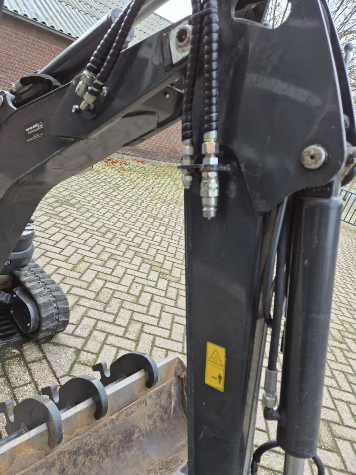 Kettenbagger des Typs Eurocomach 12ZT, Gebrauchtmaschine in Lunteren (Bild 4)