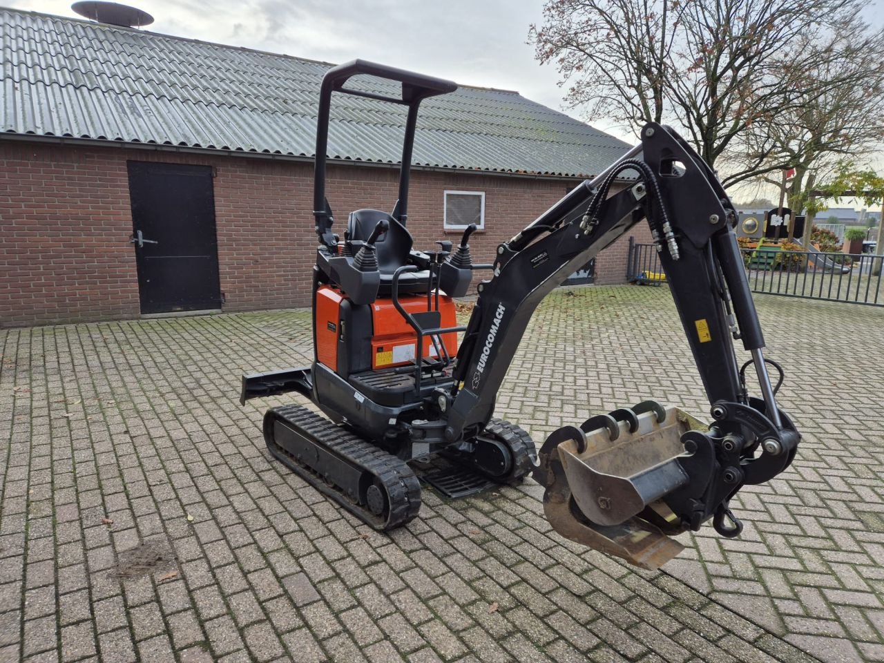 Kettenbagger des Typs Eurocomach 12ZT, Gebrauchtmaschine in Lunteren (Bild 8)