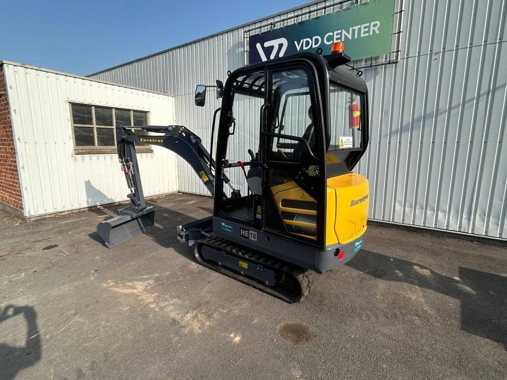 Kettenbagger des Typs Eurotrac HE18 C, Neumaschine in Antwerpen (Bild 10)