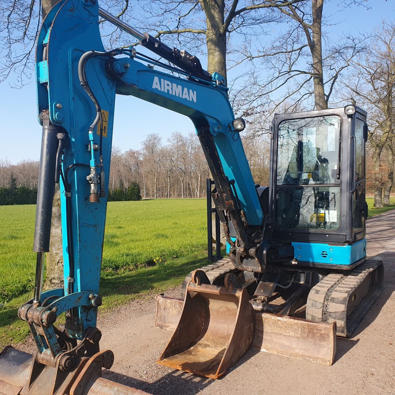 Kettenbagger van het type Hitachi airman ax 45 u, Gebrauchtmaschine in Oirschot (Foto 2)