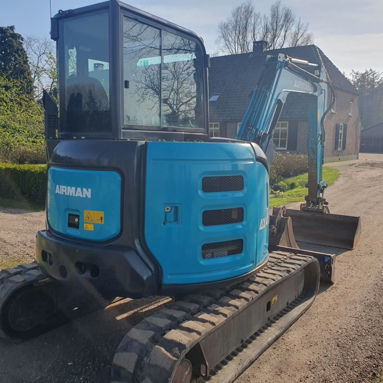 Kettenbagger van het type Hitachi airman ax 45 u, Gebrauchtmaschine in Oirschot (Foto 3)