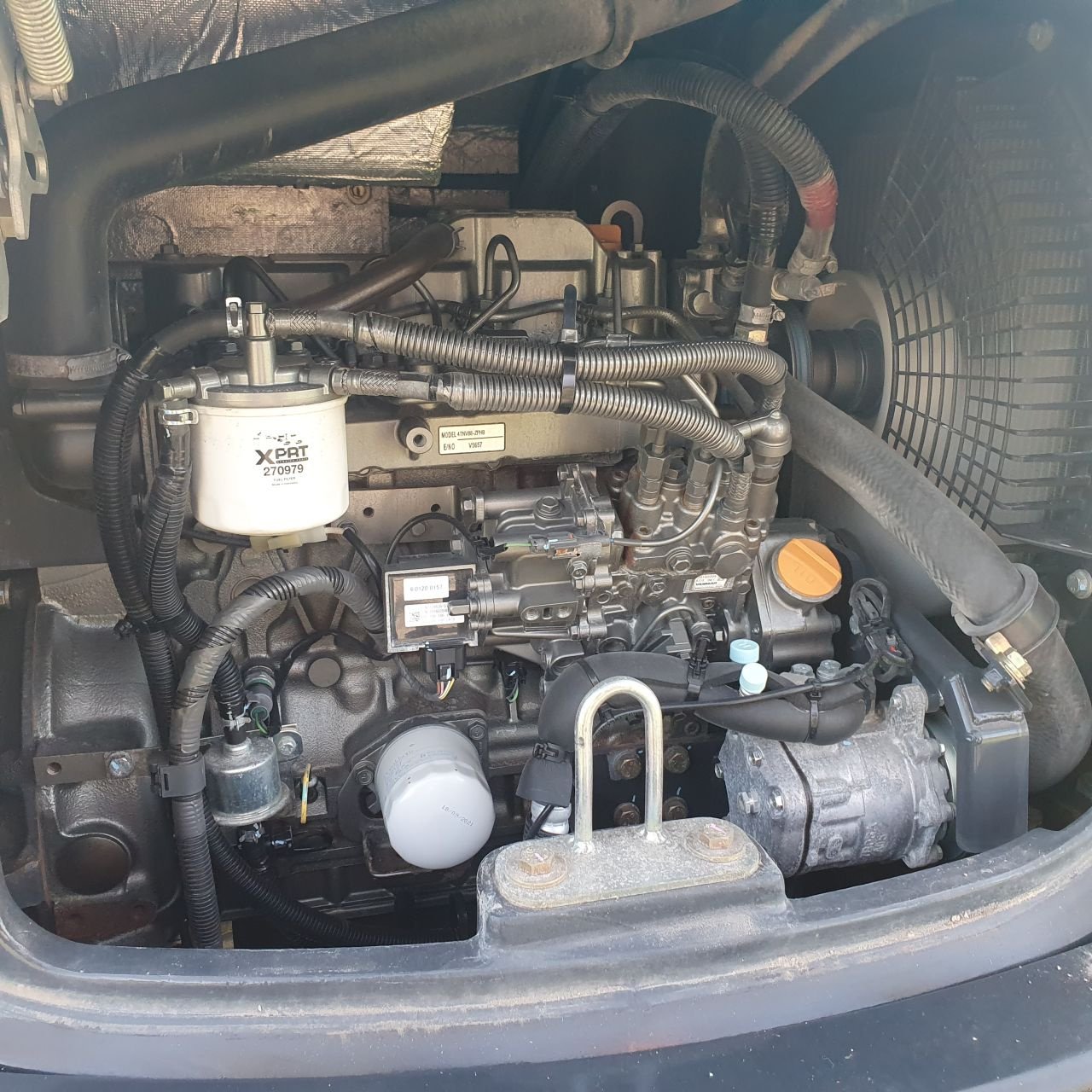 Kettenbagger van het type Hitachi airman ax 45 u, Gebrauchtmaschine in Oirschot (Foto 6)