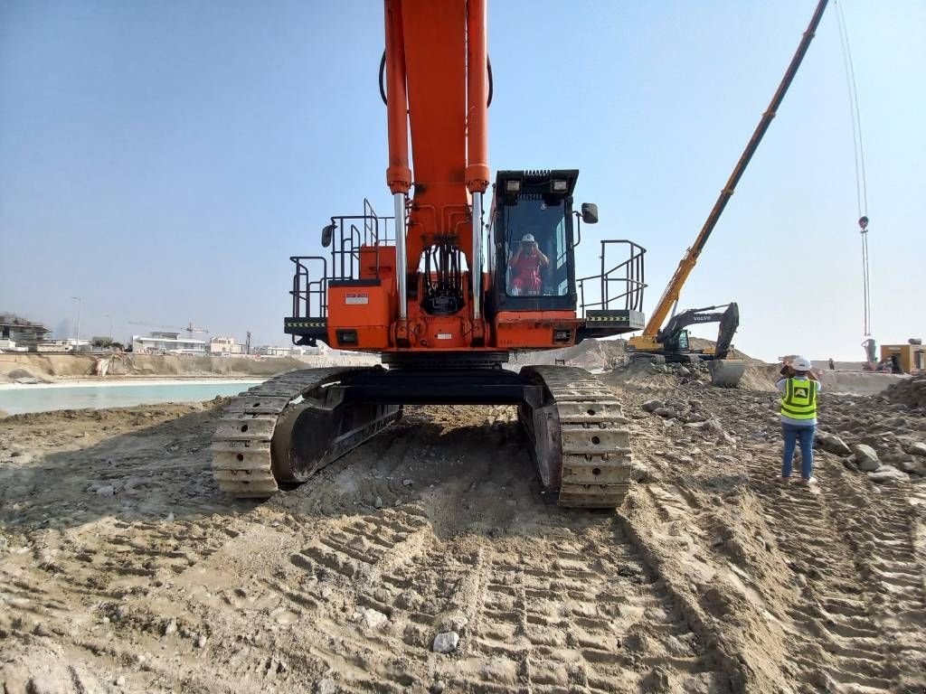 Kettenbagger typu Hitachi EX 1200-6 Longreach 28m (Abu Dhabi), Gebrauchtmaschine v Stabroek (Obrázek 8)
