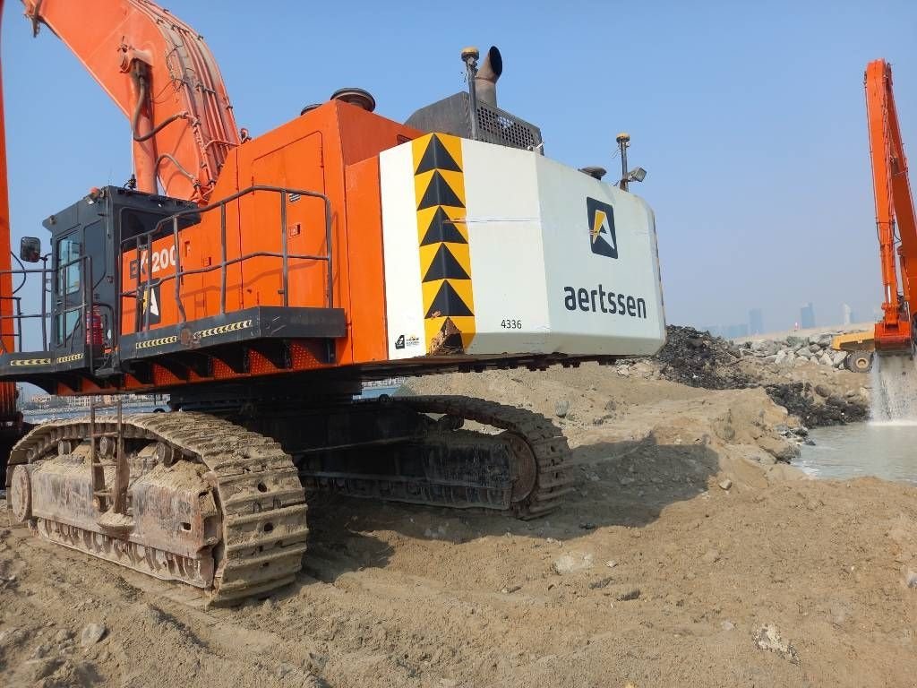 Kettenbagger typu Hitachi EX 1200-6 Longreach 28m (Abu Dhabi), Gebrauchtmaschine v Stabroek (Obrázek 9)