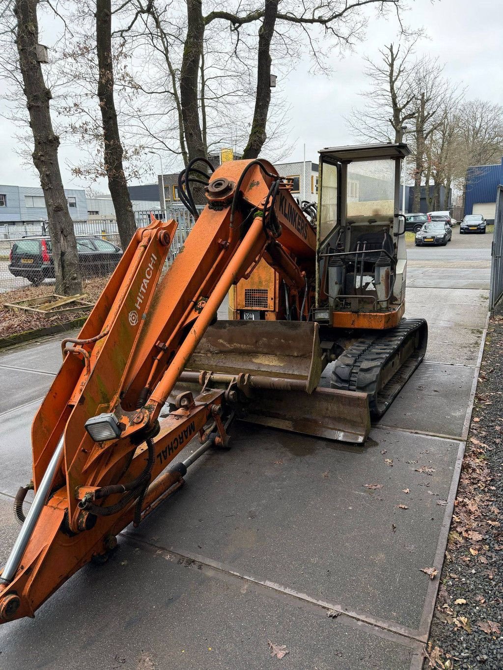 Kettenbagger del tipo Hitachi EX50URG, Gebrauchtmaschine en Antwerpen (Imagen 11)