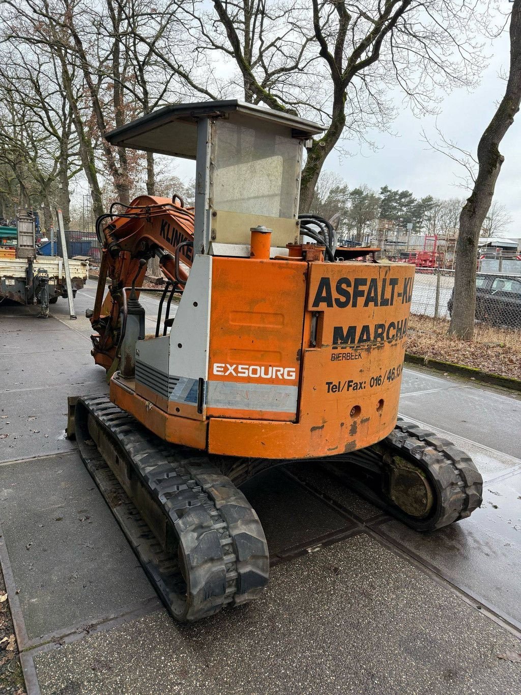 Kettenbagger del tipo Hitachi EX50URG, Gebrauchtmaschine en Antwerpen (Imagen 5)