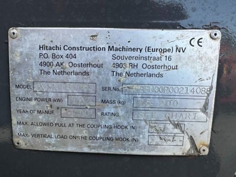 Kettenbagger типа Hitachi Zaxis 225 US LC-3, Gebrauchtmaschine в Roosendaal (Фотография 7)