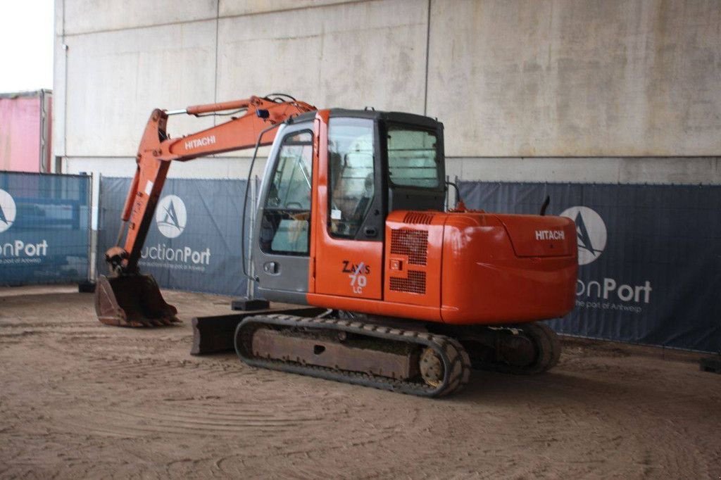 Kettenbagger Türe ait Hitachi Zaxis 70LC, Gebrauchtmaschine içinde Antwerpen (resim 3)