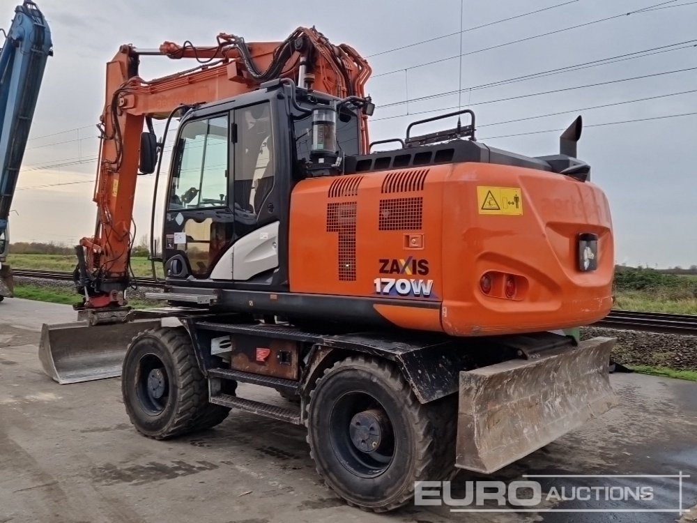 Kettenbagger typu Hitachi ZX 170 W-6, Gebrauchtmaschine v Dormagen (Obrázek 2)