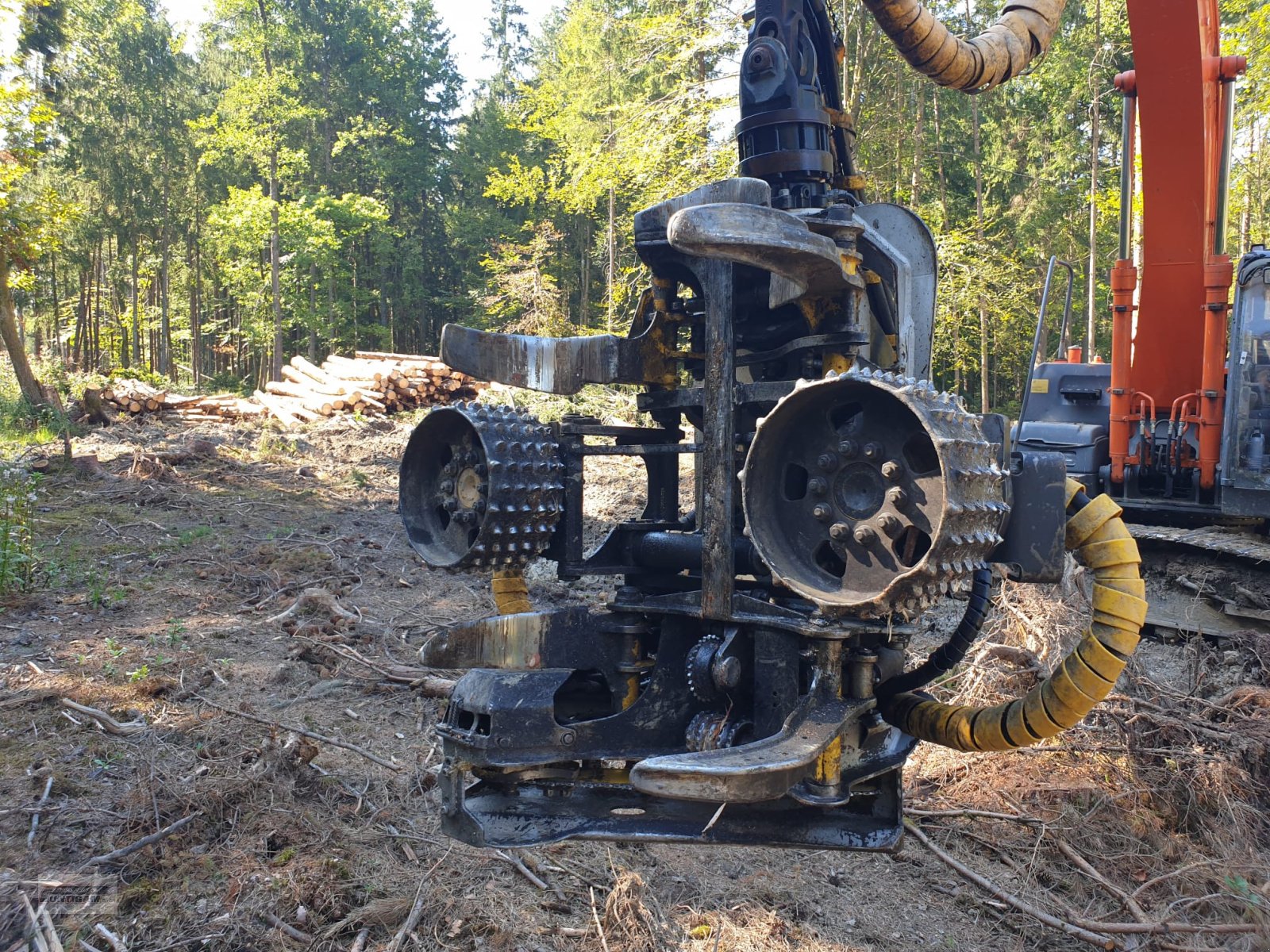 Kettenbagger des Typs Hitachi ZX 210-3 mit Kesla 25 RH, Gebrauchtmaschine in Deutsch - Goritz (Bild 7)