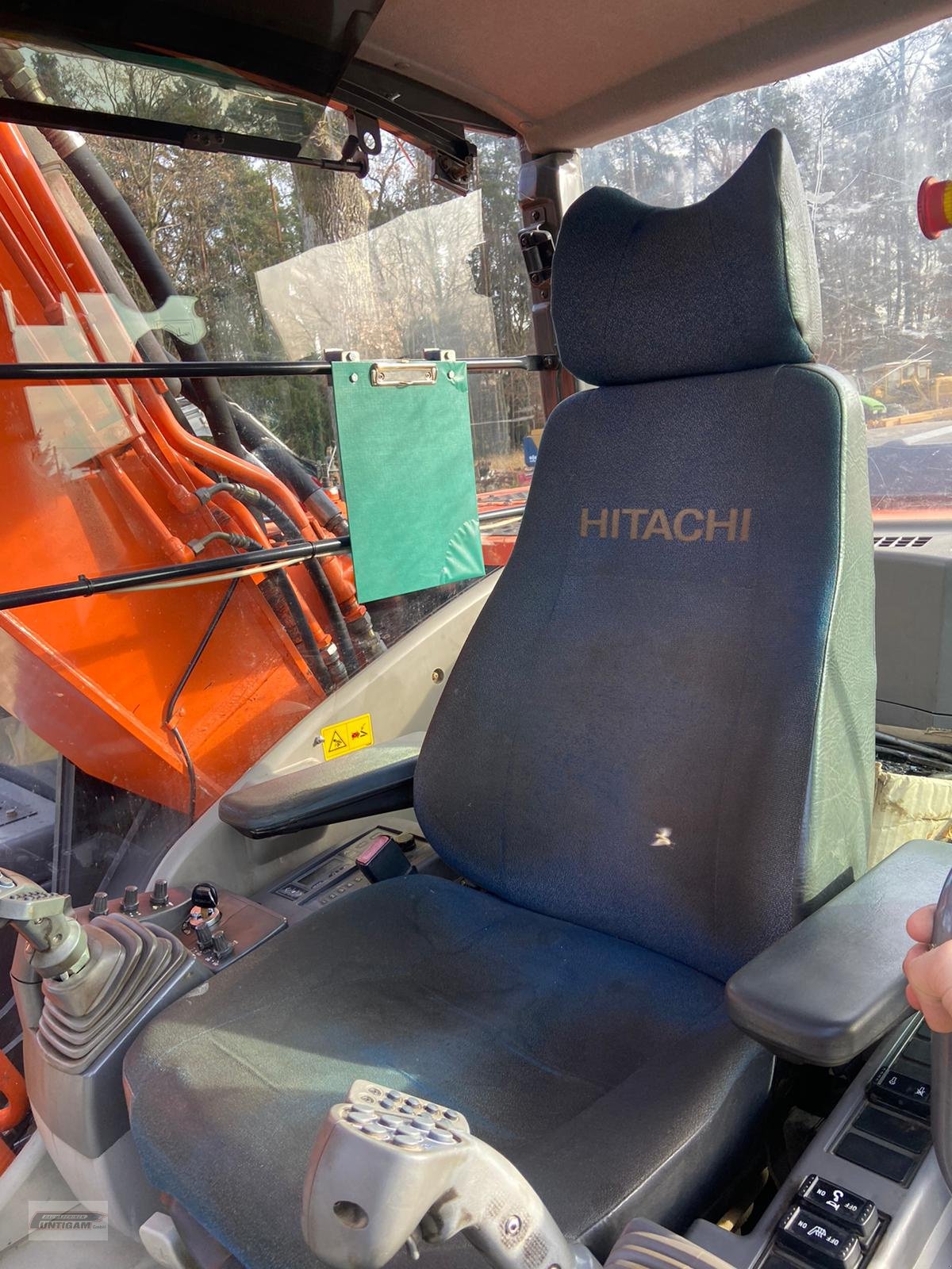 Kettenbagger des Typs Hitachi ZX 210-3 mit Kesla 25 RH, Gebrauchtmaschine in Deutsch - Goritz (Bild 15)