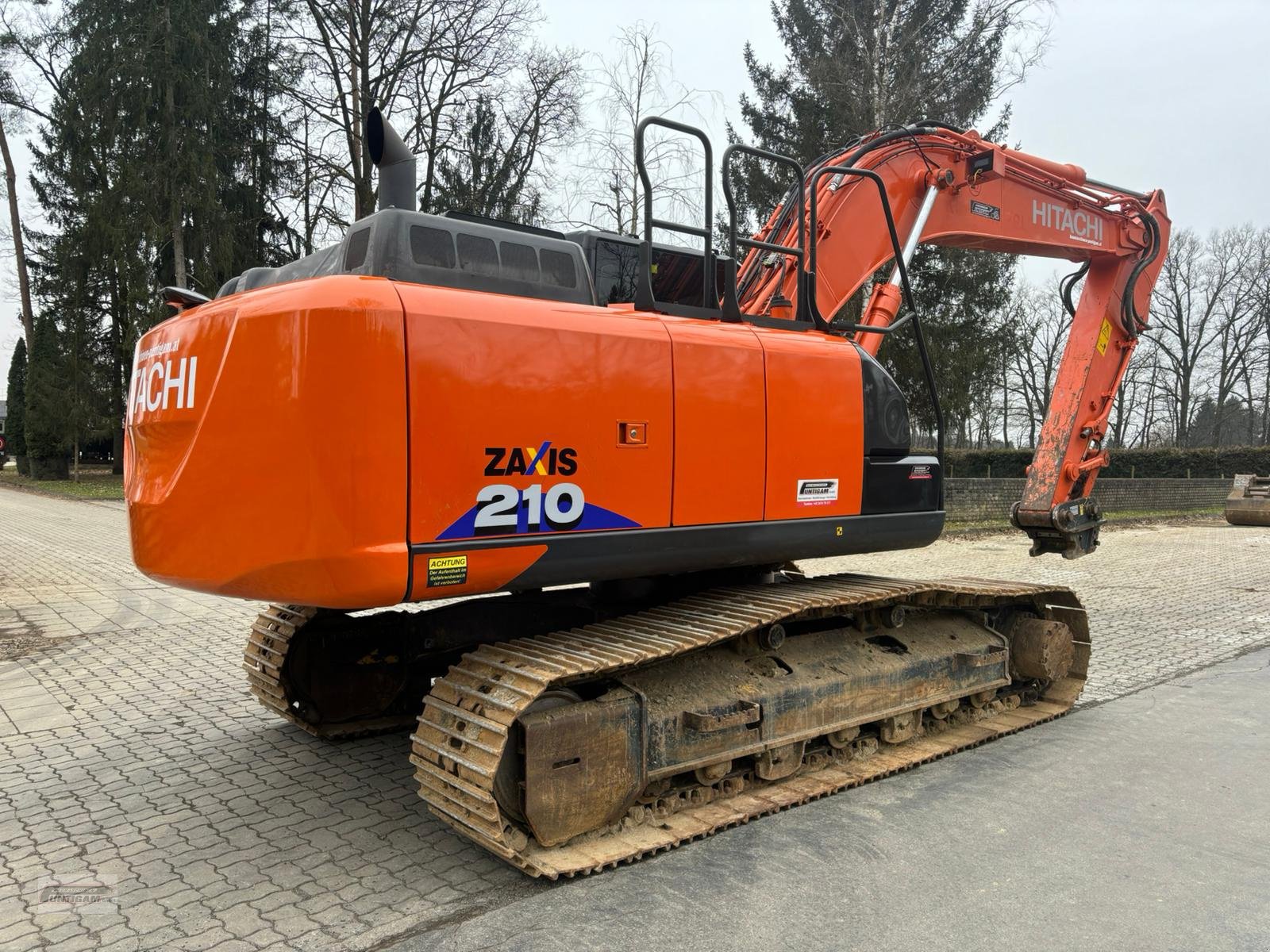 Kettenbagger a típus Hitachi ZX 210-6, Gebrauchtmaschine ekkor: Deutsch - Goritz (Kép 8)