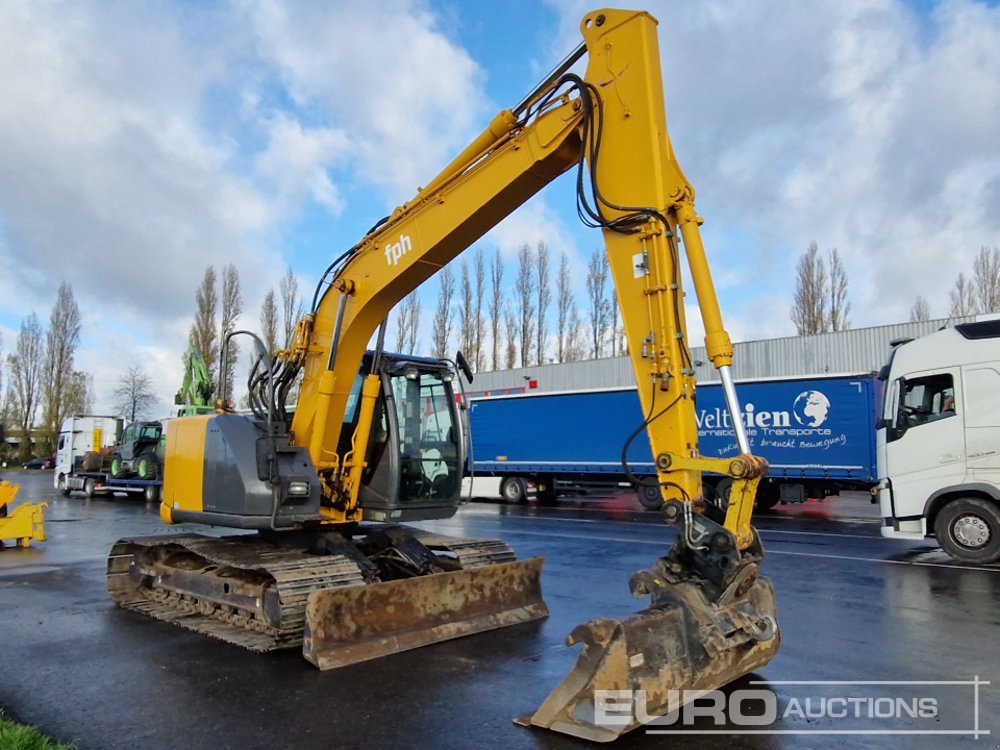 Kettenbagger des Typs Hitachi ZX135US-3, Gebrauchtmaschine in Dormagen (Bild 4)