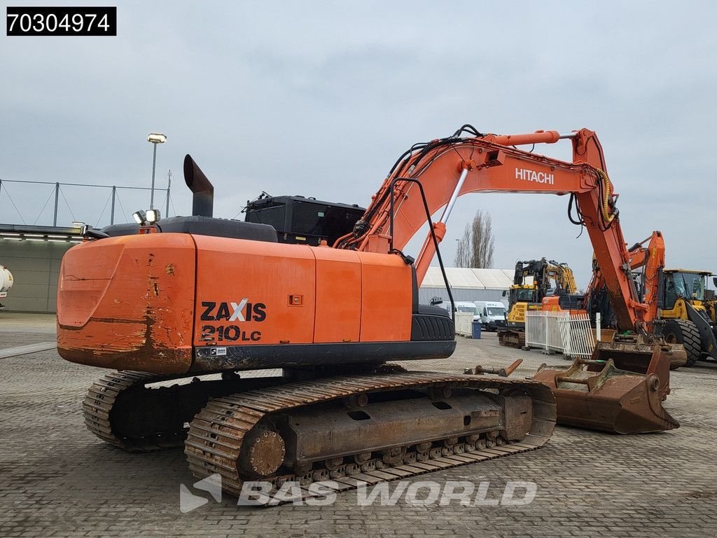 Kettenbagger del tipo Hitachi ZX210 LC-5B ZX210LC-5B 2 Buckets + Forks, Gebrauchtmaschine In Veghel (Immagine 5)