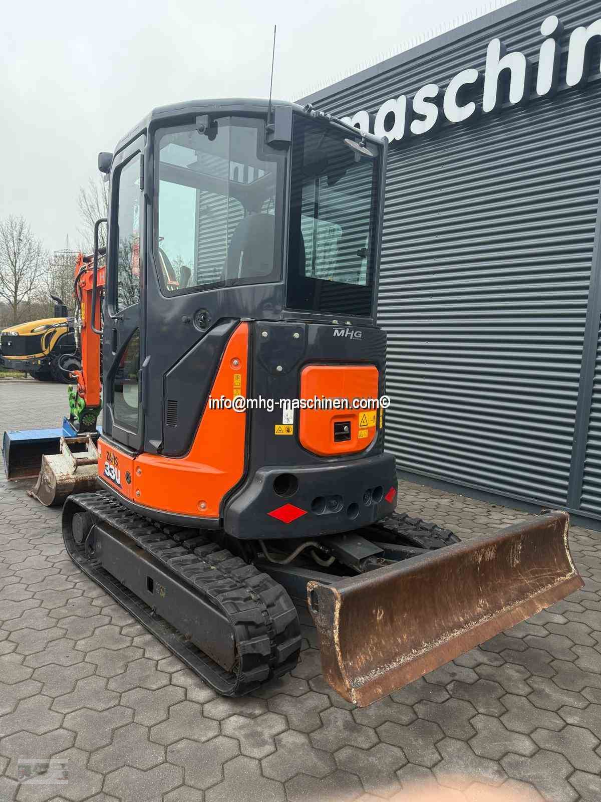 Kettenbagger des Typs Hitachi ZX33U-5 Kettenbagger nur 1453 h, Gebrauchtmaschine in Gescher (Bild 4)