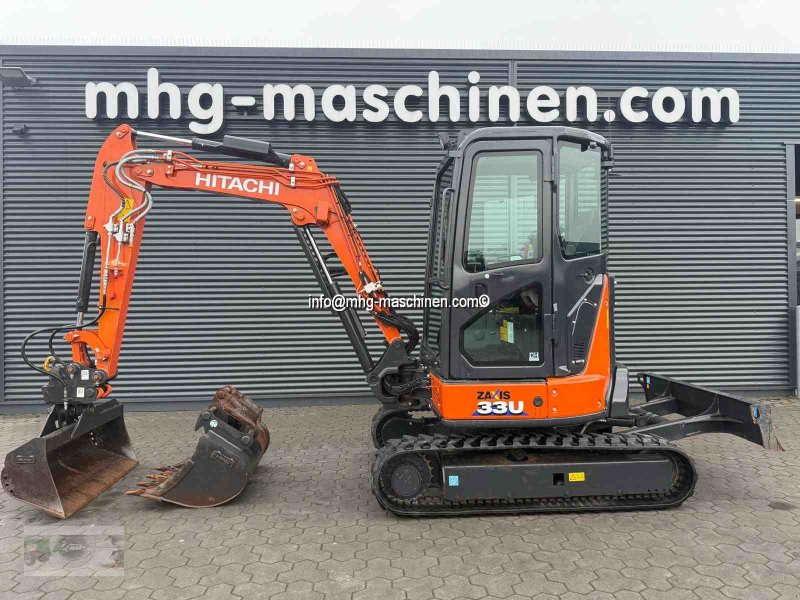 Kettenbagger des Typs Hitachi ZX33U-6 Kettenbagger nur 341h, Klima, Gebrauchtmaschine in Gescher