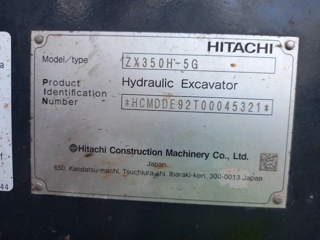 Kettenbagger des Typs Hitachi ZX350H-5G (Abu Dhabi), Gebrauchtmaschine in Stabroek (Bild 11)