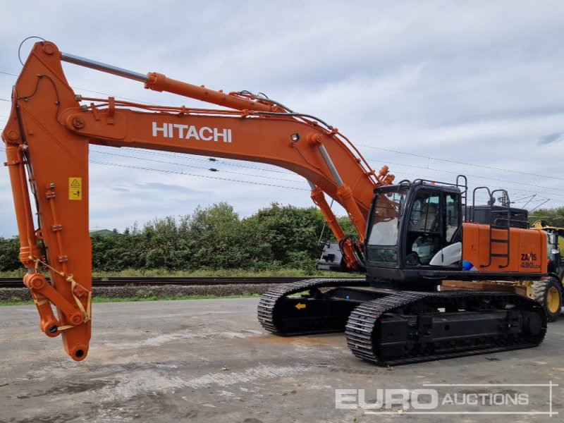 Kettenbagger des Typs Hitachi ZX490LCH-5A, Gebrauchtmaschine in Dormagen (Bild 1)