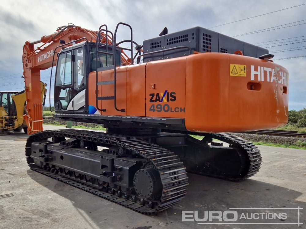 Kettenbagger a típus Hitachi ZX490LCH-5A, Gebrauchtmaschine ekkor: Dormagen (Kép 2)