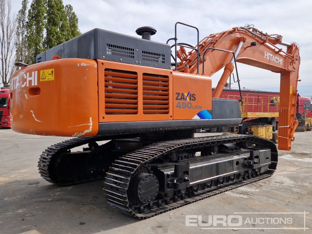 Kettenbagger a típus Hitachi ZX490LCH-5A, Gebrauchtmaschine ekkor: Dormagen (Kép 3)