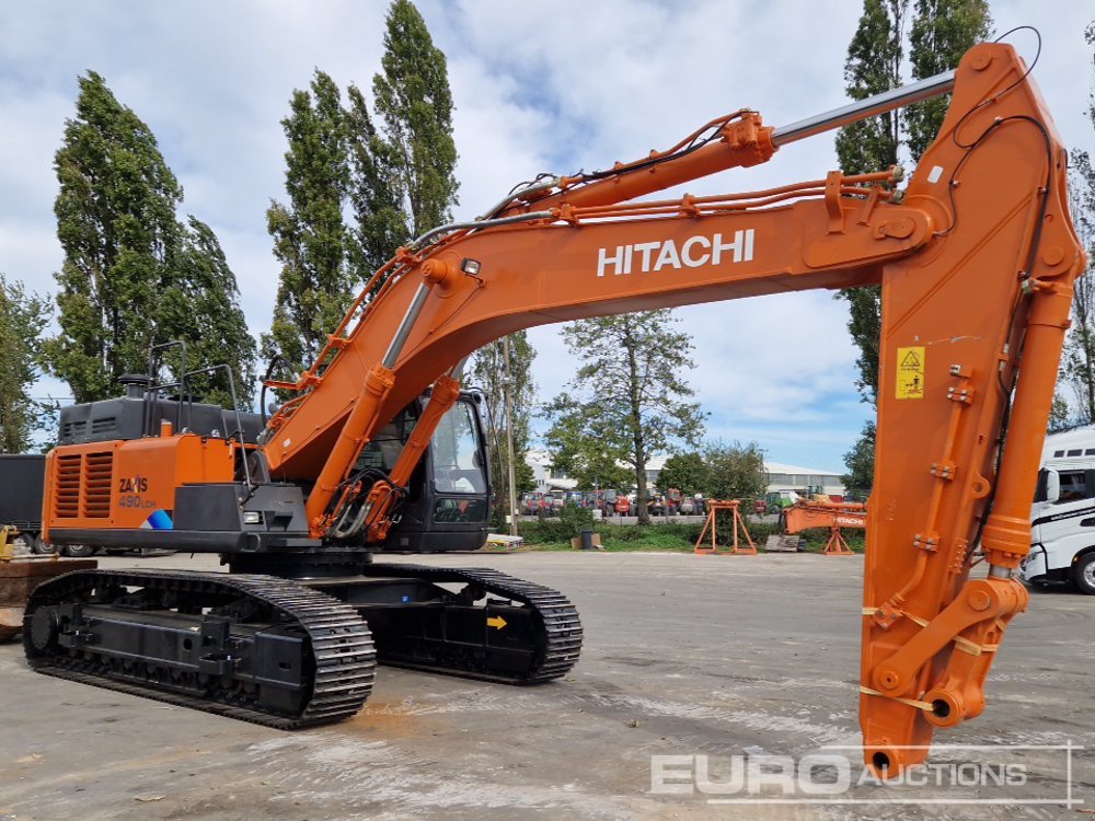 Kettenbagger a típus Hitachi ZX490LCH-5A, Gebrauchtmaschine ekkor: Dormagen (Kép 4)