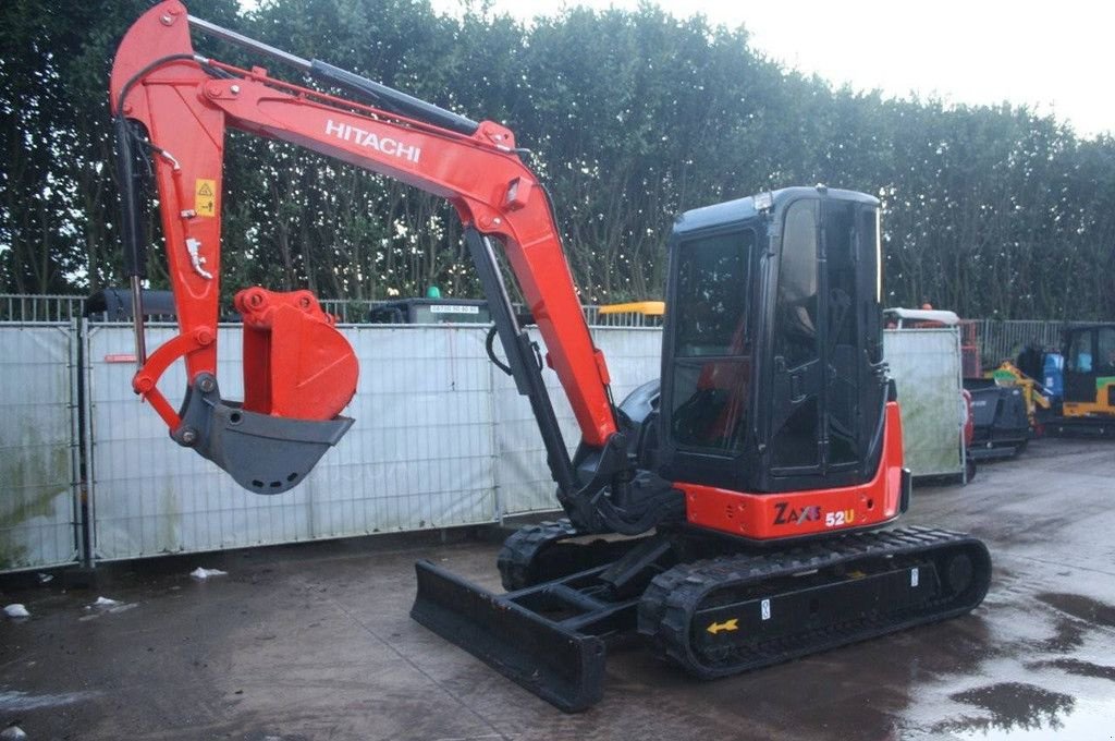 Kettenbagger des Typs Hitachi ZX52U-3 CLR, Gebrauchtmaschine in Antwerpen (Bild 5)