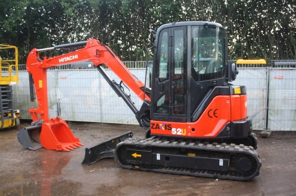 Kettenbagger tipa Hitachi ZX52U-3, Gebrauchtmaschine u Antwerpen (Slika 3)