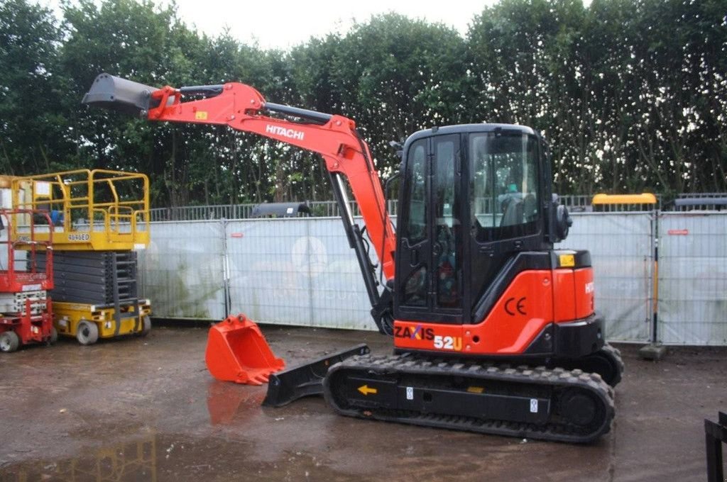 Kettenbagger tipa Hitachi ZX52U-3, Gebrauchtmaschine u Antwerpen (Slika 4)