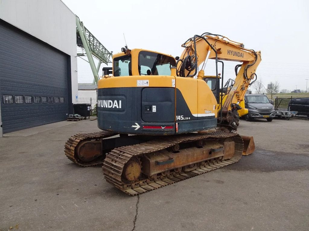 Kettenbagger des Typs Hyundai 145LCR-9, Gebrauchtmaschine in Zutphen (Bild 4)