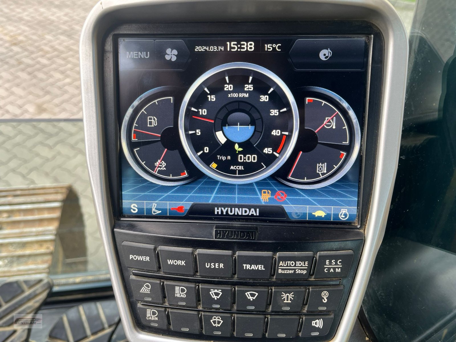 Kettenbagger des Typs Hyundai HX 220L, Gebrauchtmaschine in Deutsch - Goritz (Bild 15)