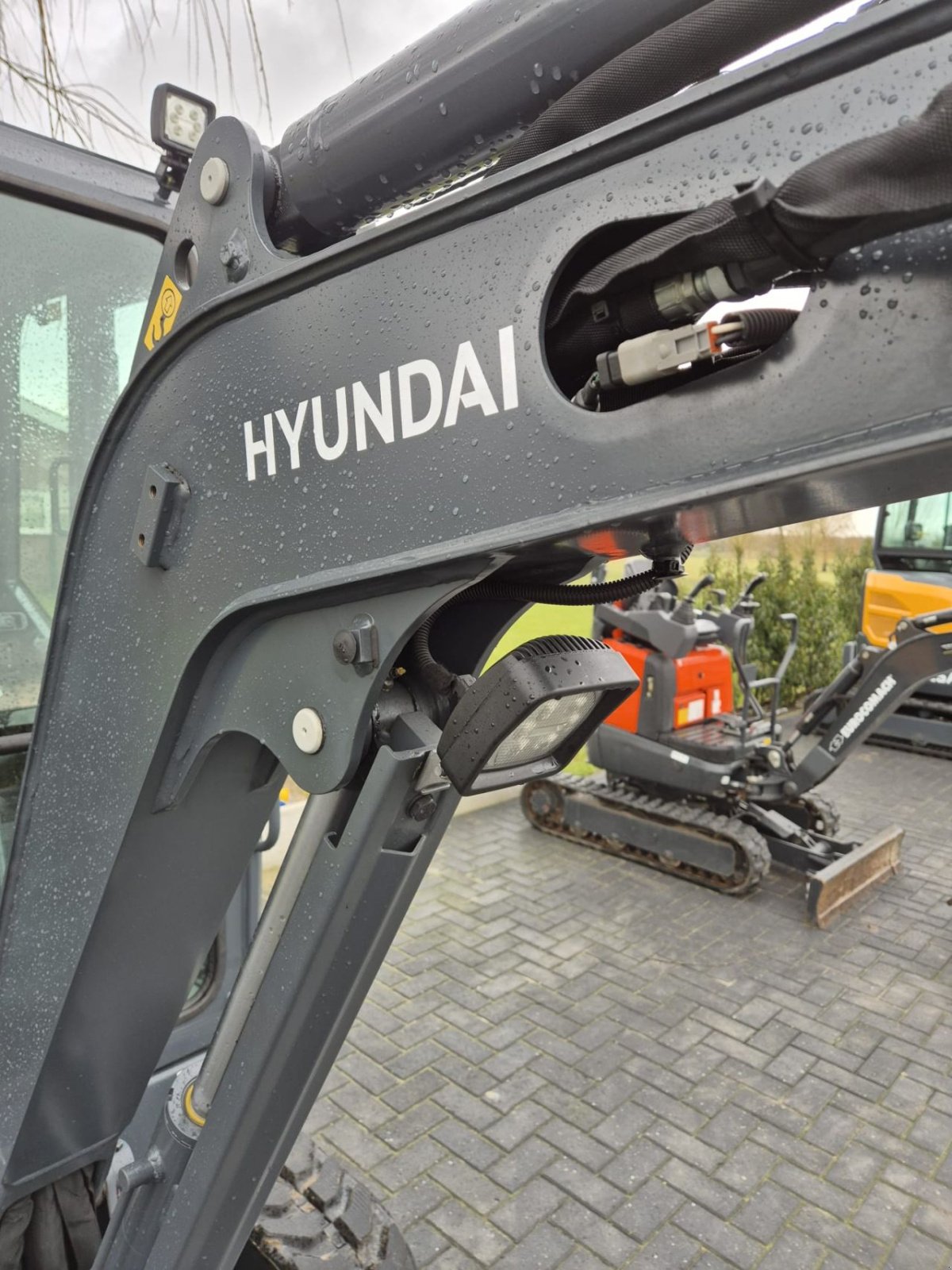 Kettenbagger des Typs Hyundai HX19A, Neumaschine in Lunteren (Bild 3)