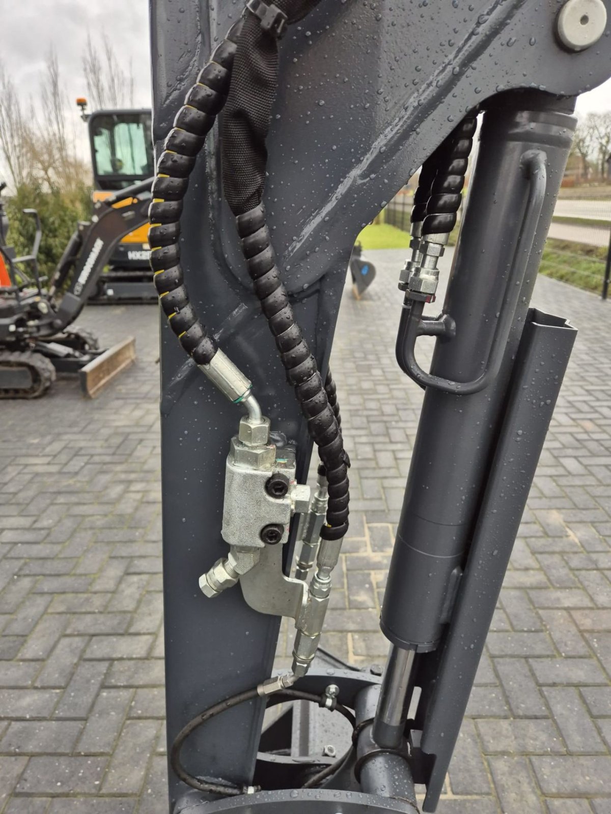 Kettenbagger des Typs Hyundai HX19A, Neumaschine in Lunteren (Bild 2)