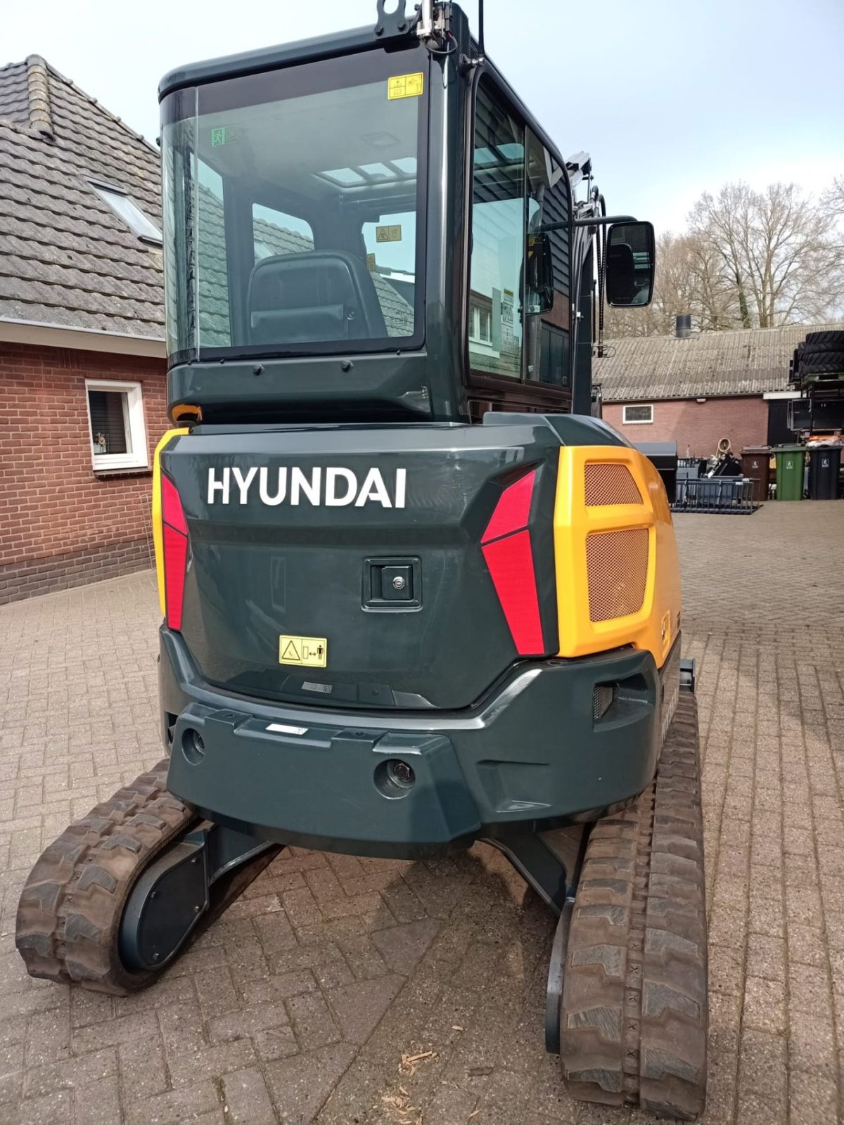 Kettenbagger des Typs Hyundai hx35, Neumaschine in Lunteren (Bild 7)