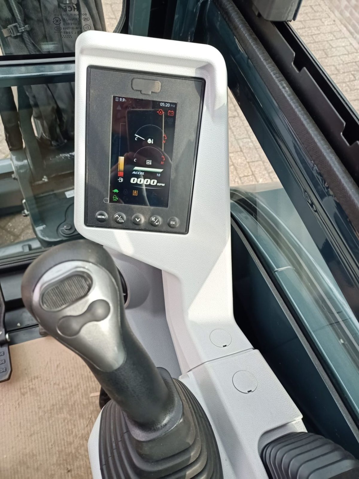 Kettenbagger des Typs Hyundai hx35, Neumaschine in Lunteren (Bild 4)