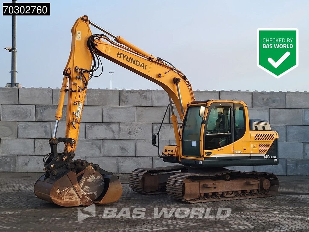 Kettenbagger des Typs Hyundai R140 LC-9A, Gebrauchtmaschine in Veghel (Bild 1)