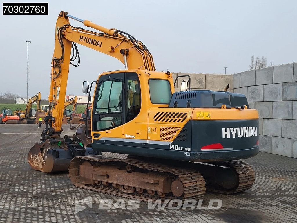 Kettenbagger des Typs Hyundai R140 LC-9A, Gebrauchtmaschine in Veghel (Bild 2)