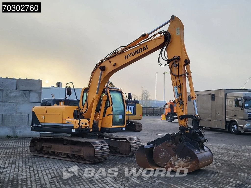 Kettenbagger des Typs Hyundai R140 LC-9A, Gebrauchtmaschine in Veghel (Bild 7)