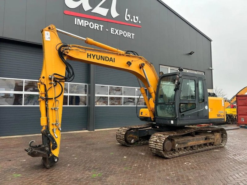 Kettenbagger typu Hyundai R140LC-7A, Gebrauchtmaschine v Barneveld